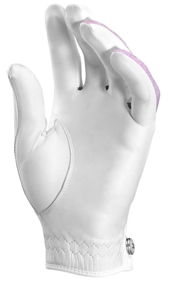 Mizuno JPX ladies glove, white/pink