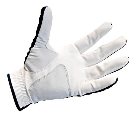 MD Golf Seve All Weather glove, white/black