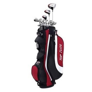 Top-Flite Tour Edition 16PC mens golf set 2011, MRH, steel (no putter!)
