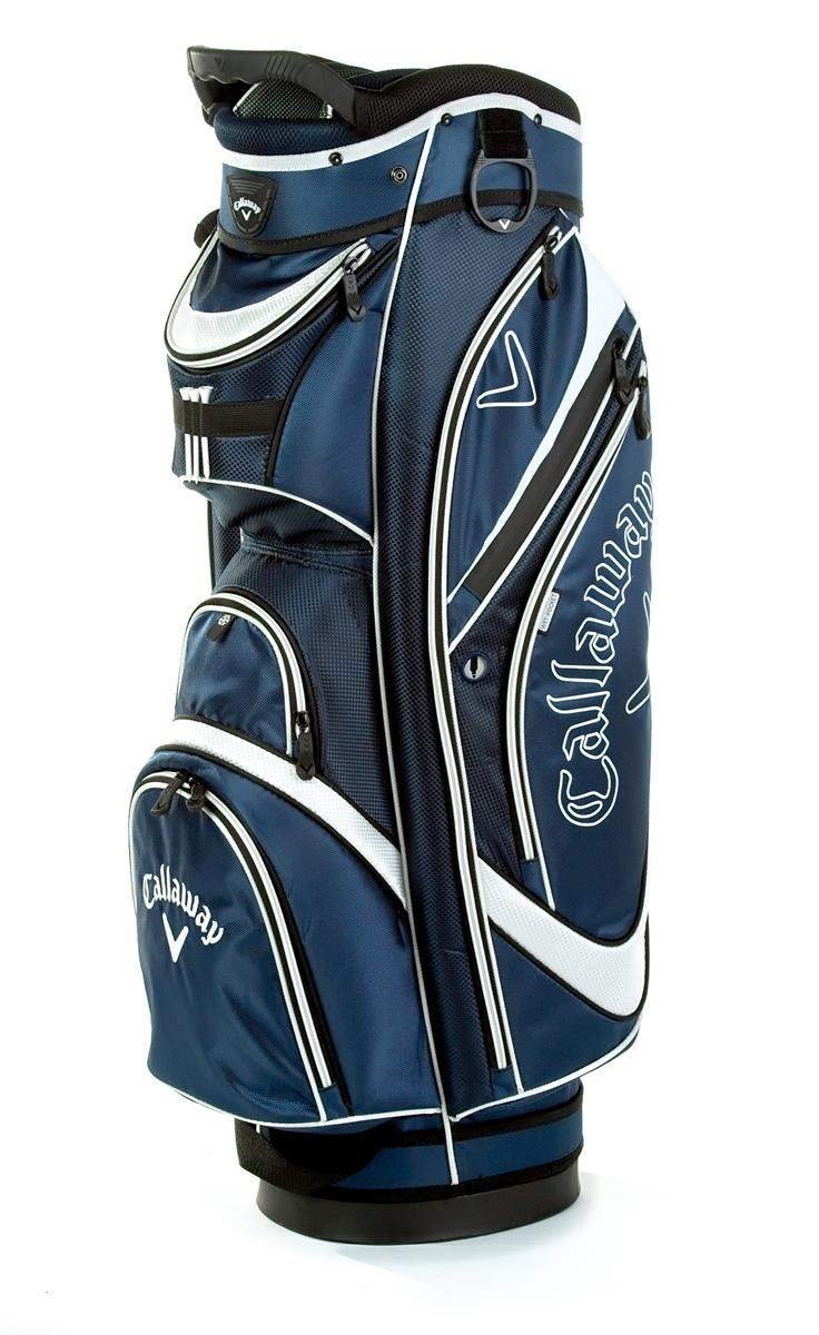 Callaway Euro Chev Org cart bag - niebieski/biały