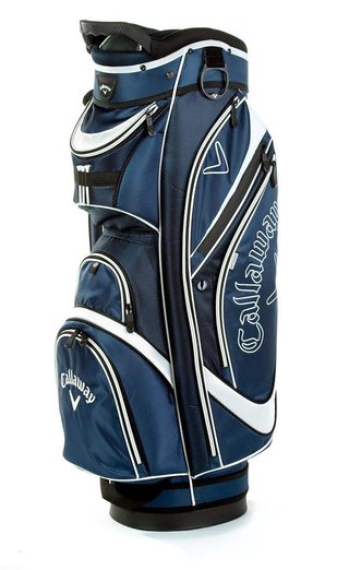 Callaway Euro Chev Org cart bag - niebieski/biały