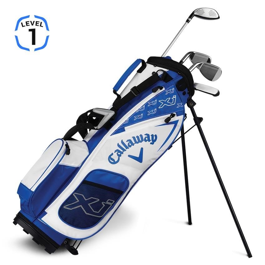 Callaway XJ1 White golfowy zestaw dziecięcy, 96-119cm, lewy