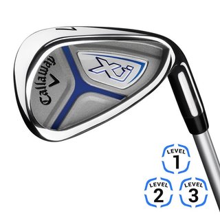 Callaway XJ1 White golfowy zestaw dziecięcy, 96-119cm, lewy