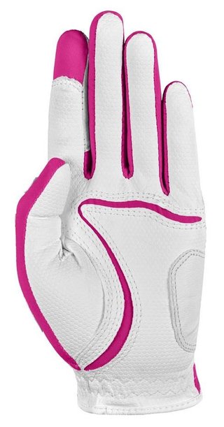Zoom Weather Junior rękawiczka golfowa, biała/fuksja