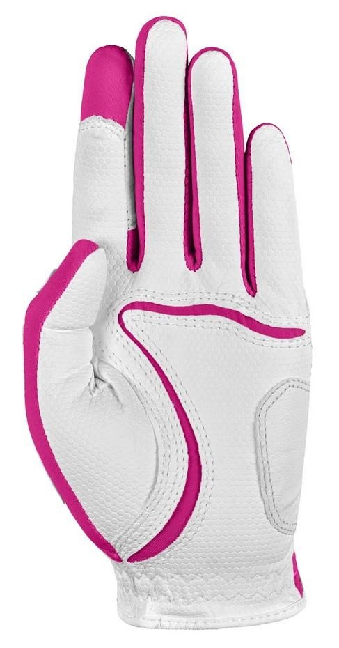 Zoom Weather Junior rękawiczka golfowa, biała/fuksja