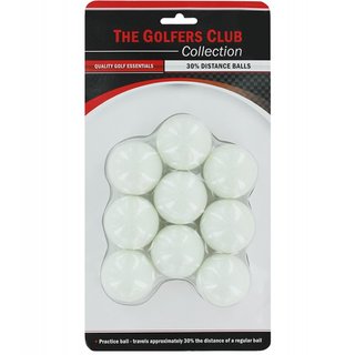 The Golfers Club 30% Distance Balls piłki treningowe, 9szt.