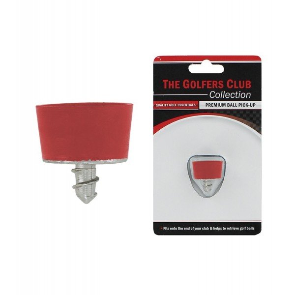 The Golfers Club Premium Rubber Ball Pick Up, czerwony