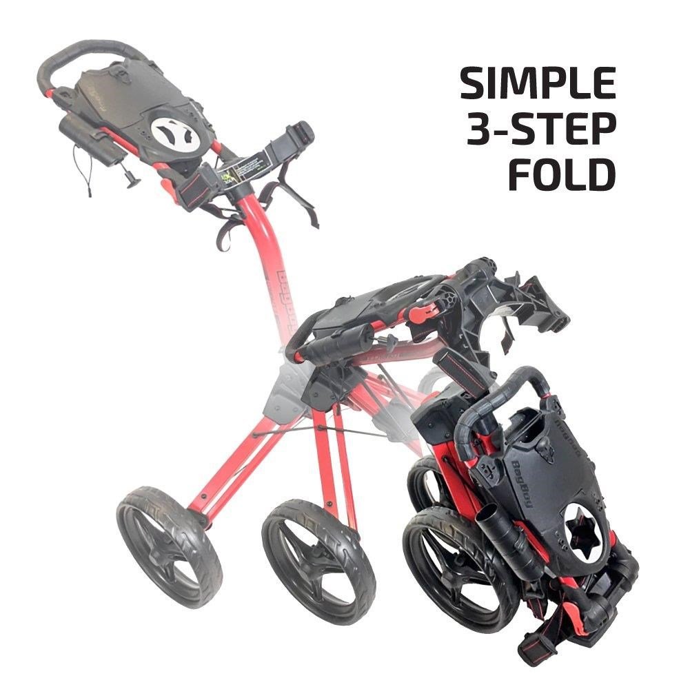 Bag Boy Compact C3 wózek golfowy, srebrny