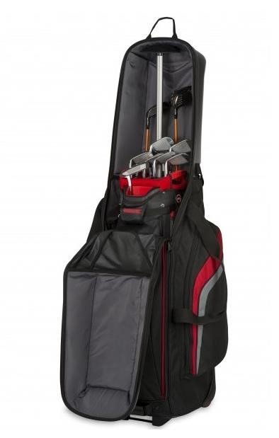 Bag Boy T-10 Travel Cover pokrowiec podróżny, czarno/czerwony