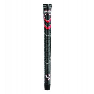 SuperStroke Cross Comfort grip, midsize, czarno/czerwony