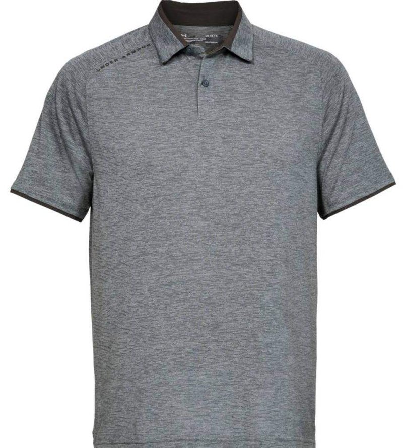Under Armour Tour Tips mens polo, grey