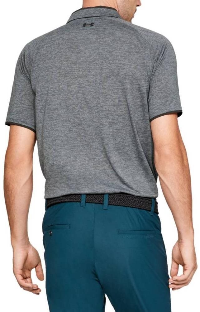 Under Armour Tour Tips mens polo, grey