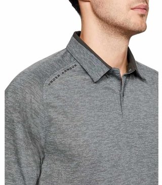 Under Armour Tour Tips mens polo, grey