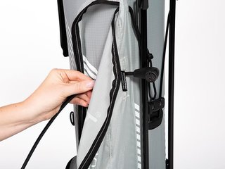 JuCad Superlight stand bag, biały