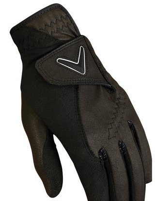 Callaway Opti Grip RAin męskie rękawice golfowe, czarne, 1para