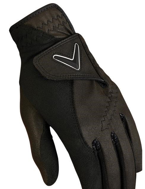 Callaway Opti Grip RAin męskie rękawice golfowe, czarne, 1para