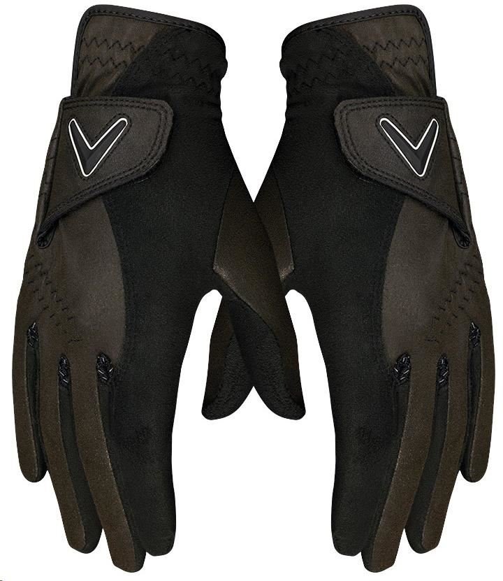 Callaway Opti Grip RAin męskie rękawice golfowe, czarne, 1para