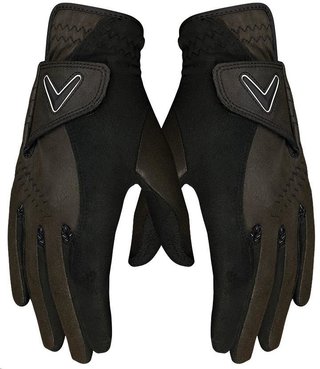 Callaway Opti Grip RAin męskie rękawice golfowe, czarne, 1para