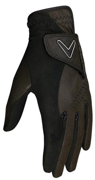 Callaway Opti Grip Rain damskie rękawice golfowe, czarne, 1para