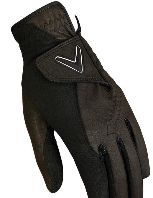 Callaway Opti Grip Rain damskie rękawice golfowe, czarne, 1para