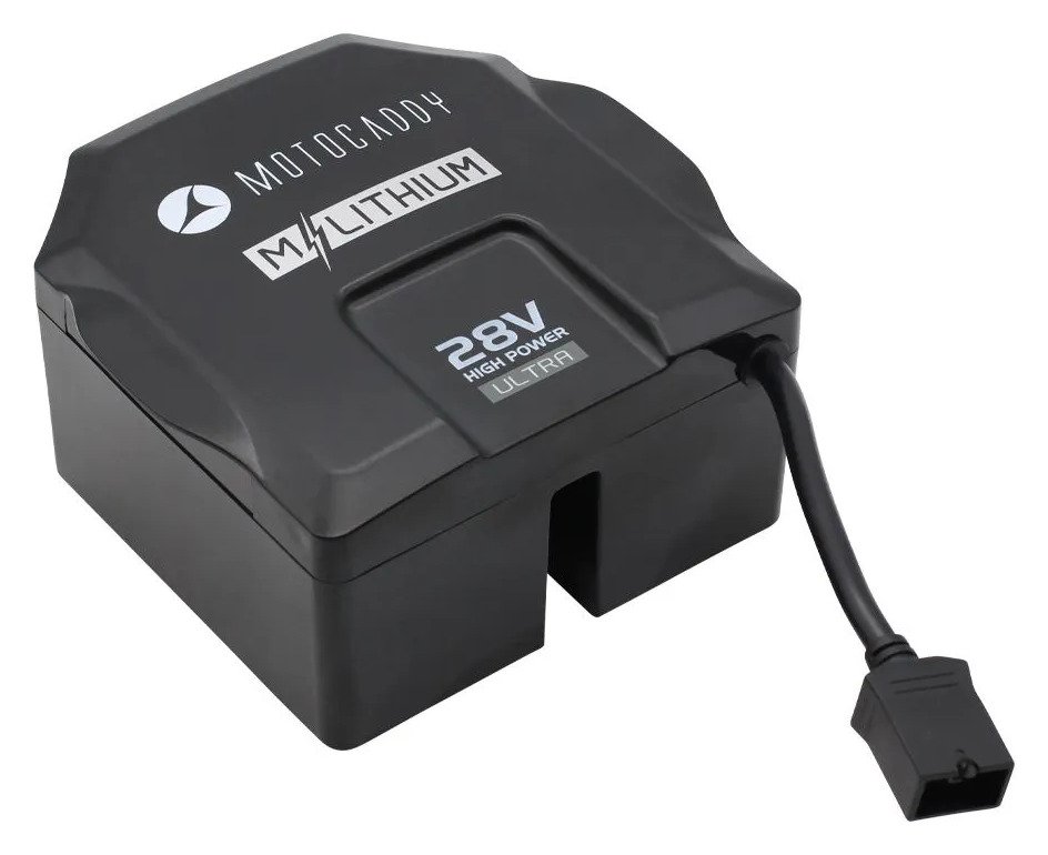 Motocaddy M-Series 28V Lithium Battery & Charger - ULTRA akumulator i ładowarka do wózka, czarny