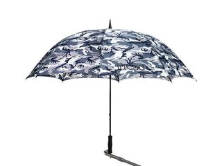 JuCad Golf Umbrella 68" parasol z kołkiem pin, camouflage szary