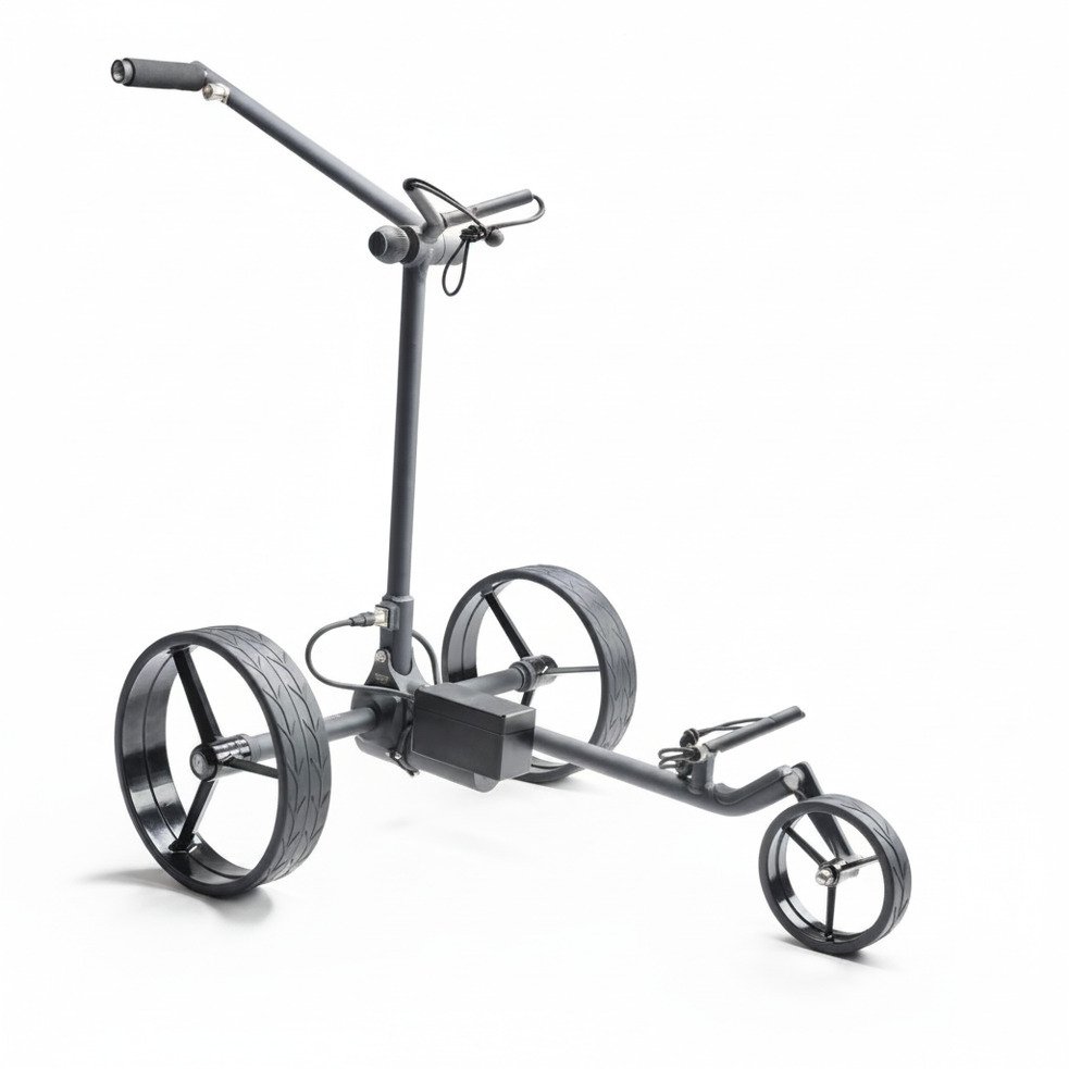 Davies Caddy SMART DHC elektryczny wózek, czarny mat