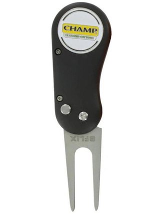 Champ FLIX Lite Divot Repair Tool, czarny