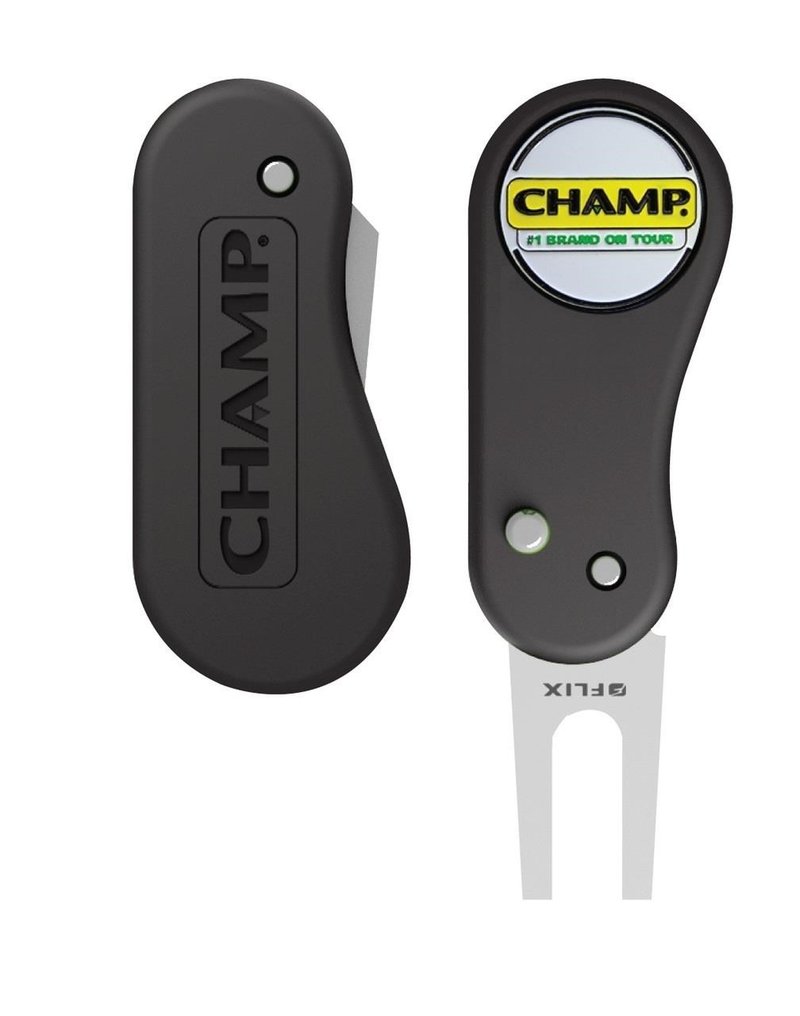 Champ FLIX Lite Divot Repair Tool, czarny