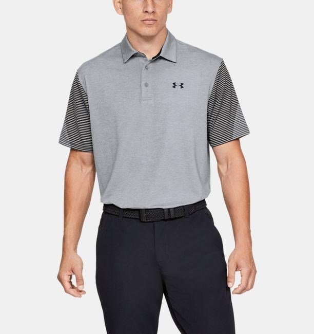 Under Armour Playoff 2.0 męskie polo, steel grey