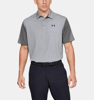 Under Armour Playoff 2.0 męskie polo, steel grey