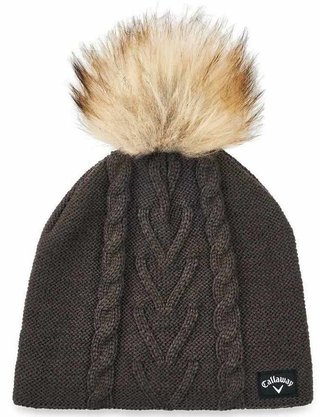Callaway Pom Pom Beanie damska czapka zimowa, szara