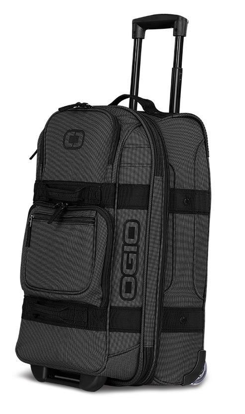 Ogio Layover Travel Bag 46L torba podróżna na kółkach, black pindot