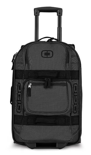 Ogio Layover Travel Bag 46L torba podróżna na kółkach, black pindot