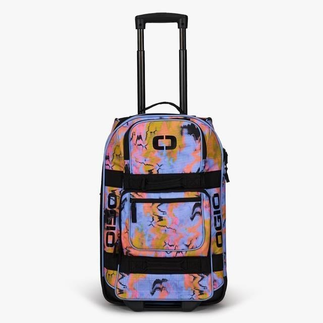 Ogio Layover Travel Bag 46L torba podróżna na kółkach, black pindot