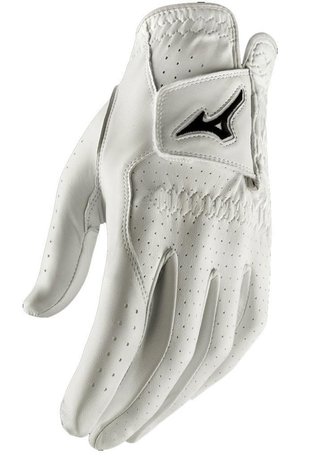 Mizuno Tour męska rękawiczka golfowa, biała