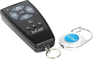 JuCad Remote Control wózek elektryczny z ładowarką, czarny
