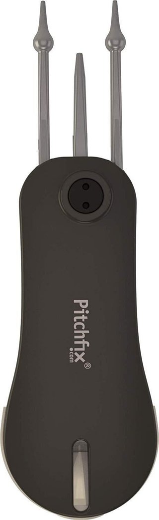 Pitchfix Fusion 2.5 Pin Funny Mix pitchfork z markerem, gun red