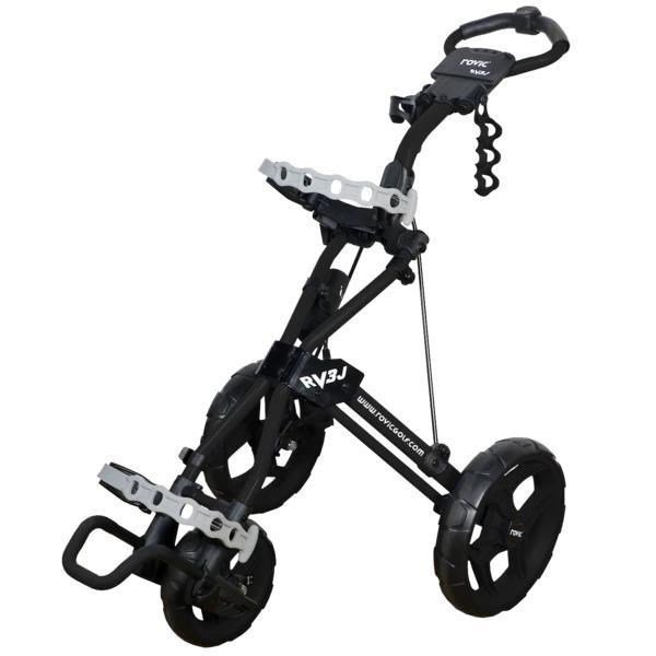 Clicgear Rovic RV3J Junior wózek golfowy, szaro/czarny