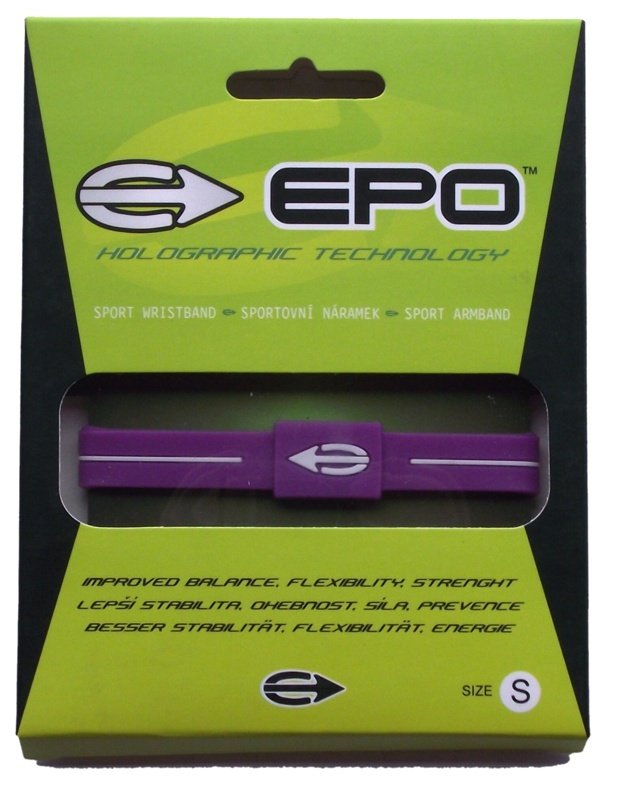 EPO bransoletka sportowa z hologramem