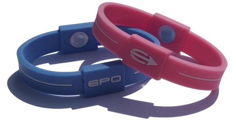 EPO bransoletka sportowa z hologramem