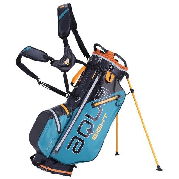 Big Max Aqua Eight stand bag, petrol/czarno/pomarańczowy