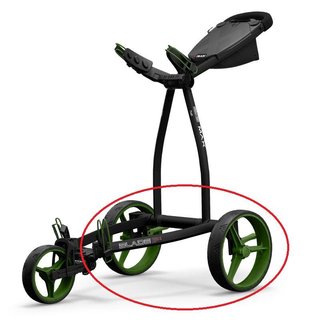 Big Max Blade IP/Blade+ tylne kółko zapasowe, 1 sztuka, zielone