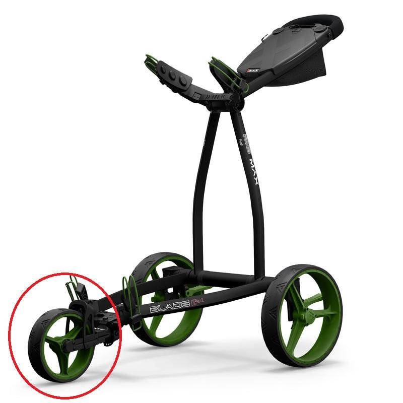 Big Max tylne koło zapasowe do wózka Blade IP/Blade+, czarno/zielone, 1 szt.