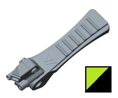 Big Max Foot Brake Blade Trio/Quattro zapasowy hamulec nożny, czarno/limetkowy