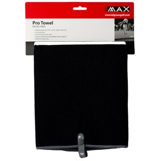 Big Max Pro ręcznik golfowy, czarny