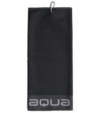 Big Max Aqua Trifold ręcznik golfowy, czarny