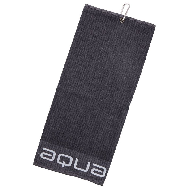 Big Max Aqua Trifold ręcznik golfowy, czarny