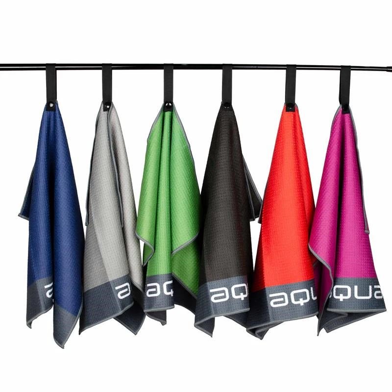 Big Max Aqua Trifold ręcznik golfowy, czarny