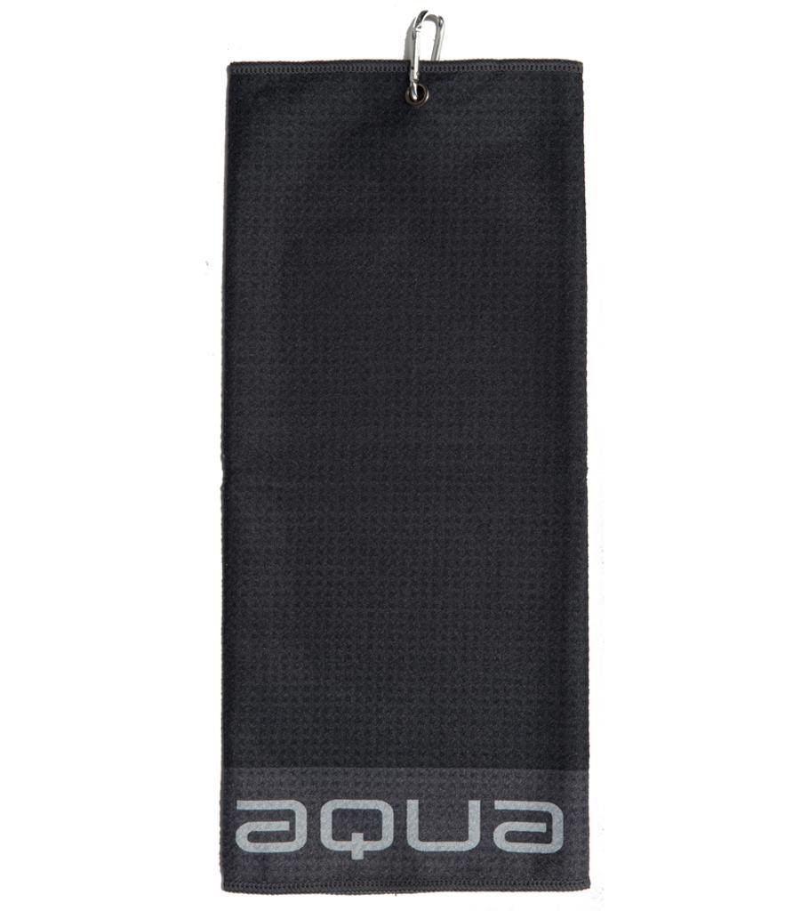 Big Max Aqua Trifold ręcznik golfowy, czarny